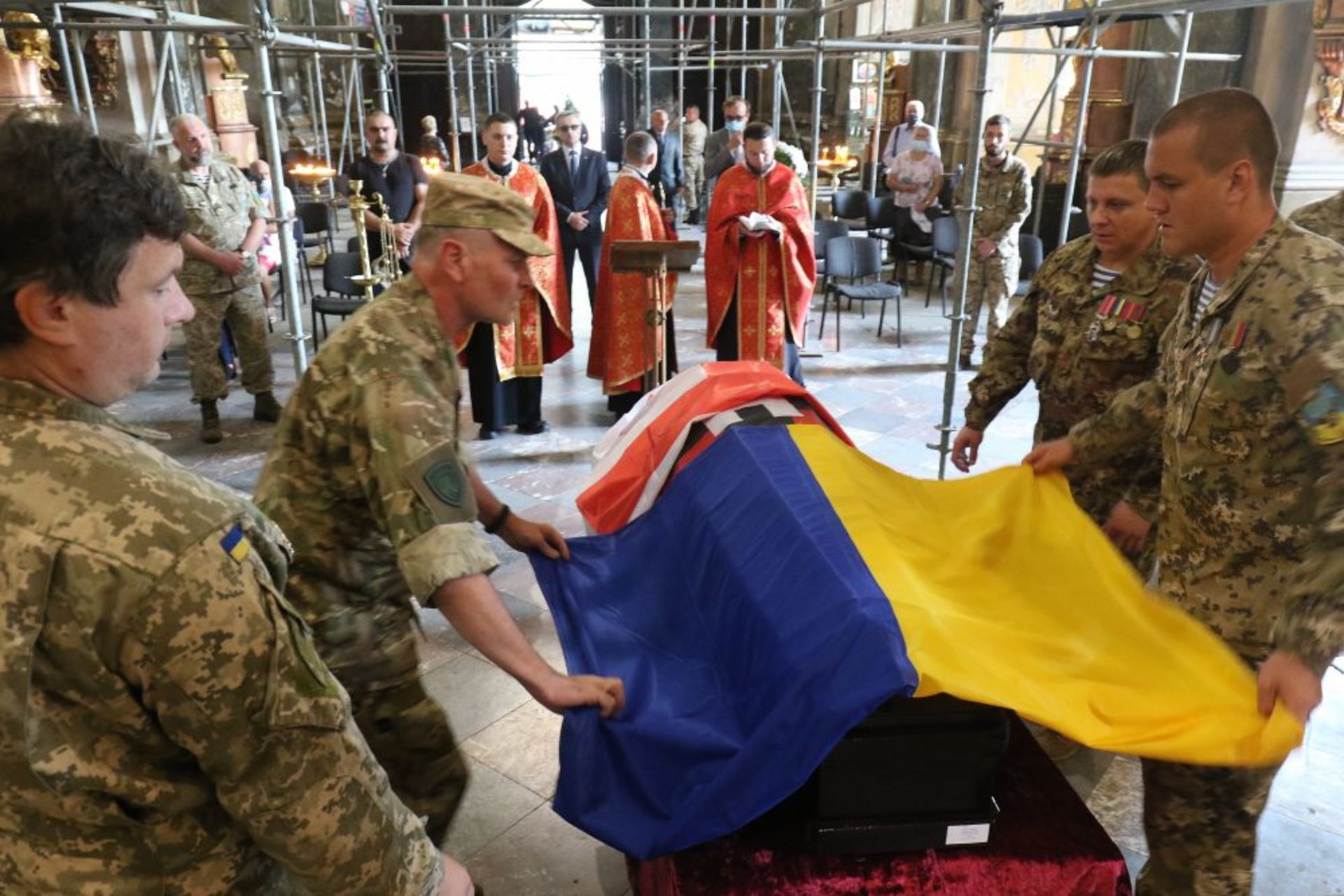 У Львові перепоховали українця, який загинув під час російсько-грузинської війни