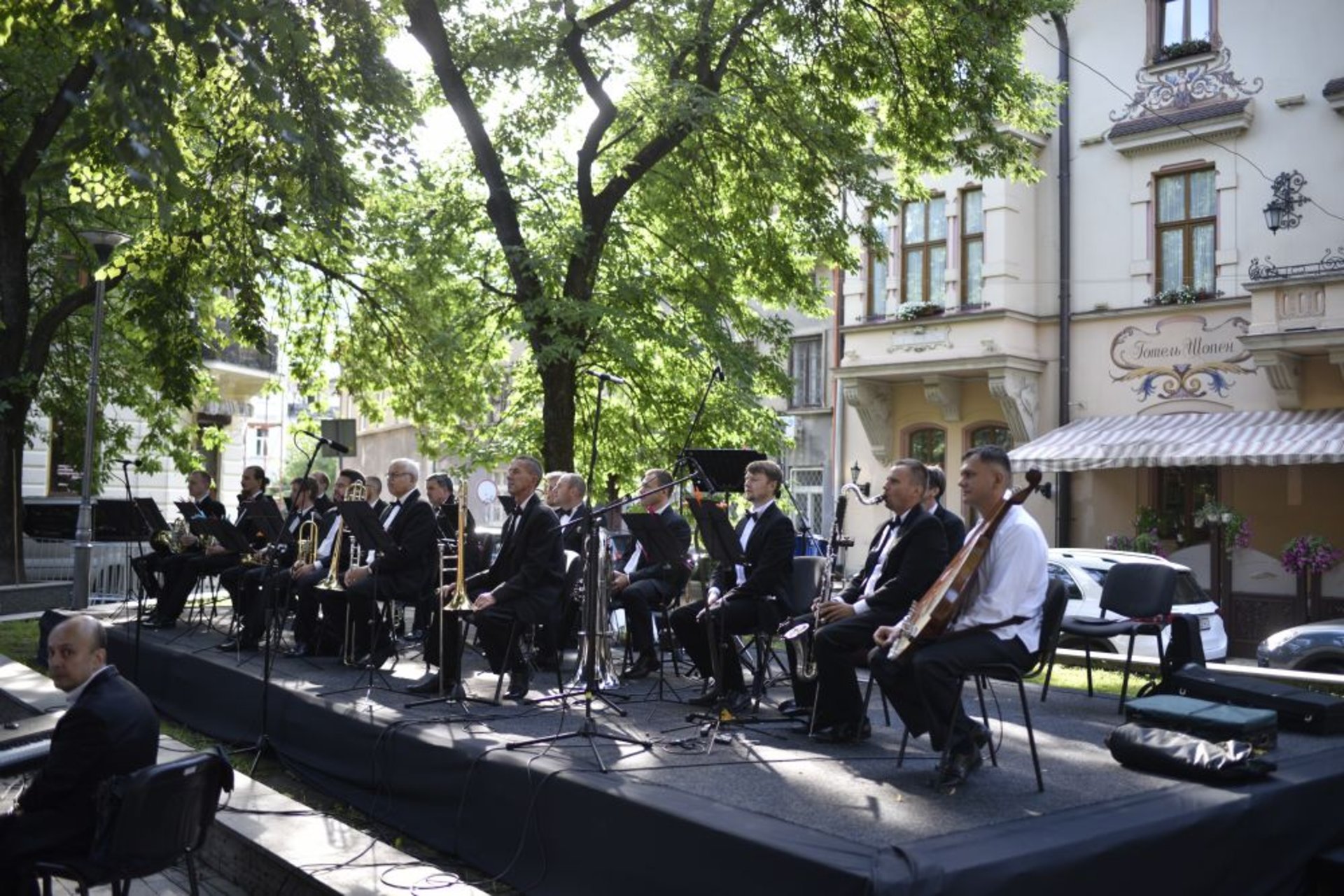 У Львові відкрили скульптуру Франца Ксавера Моцарта, фото ЛМР