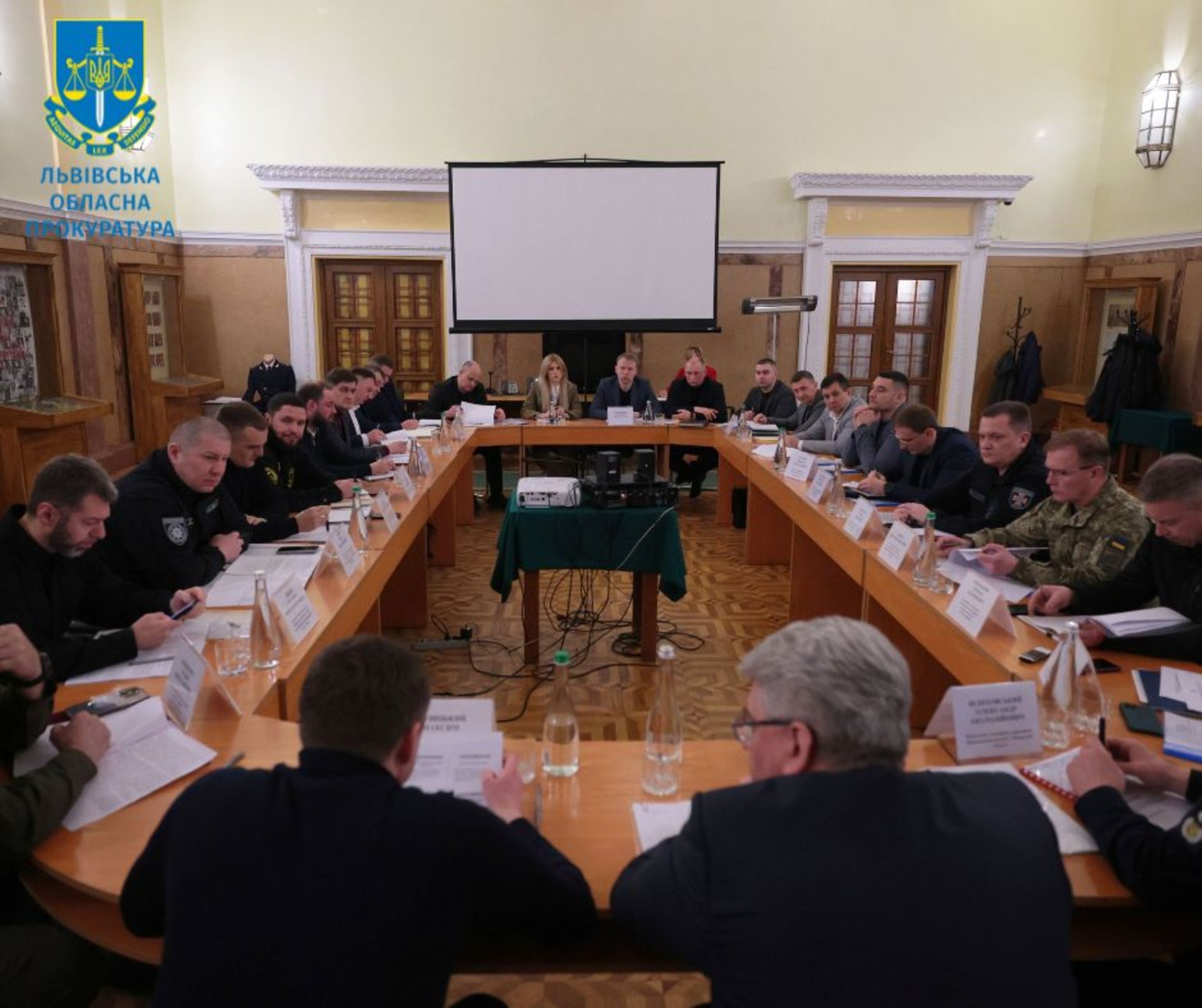 На Львівщині відбулась координаційна нарада керівників правоохоронних органів