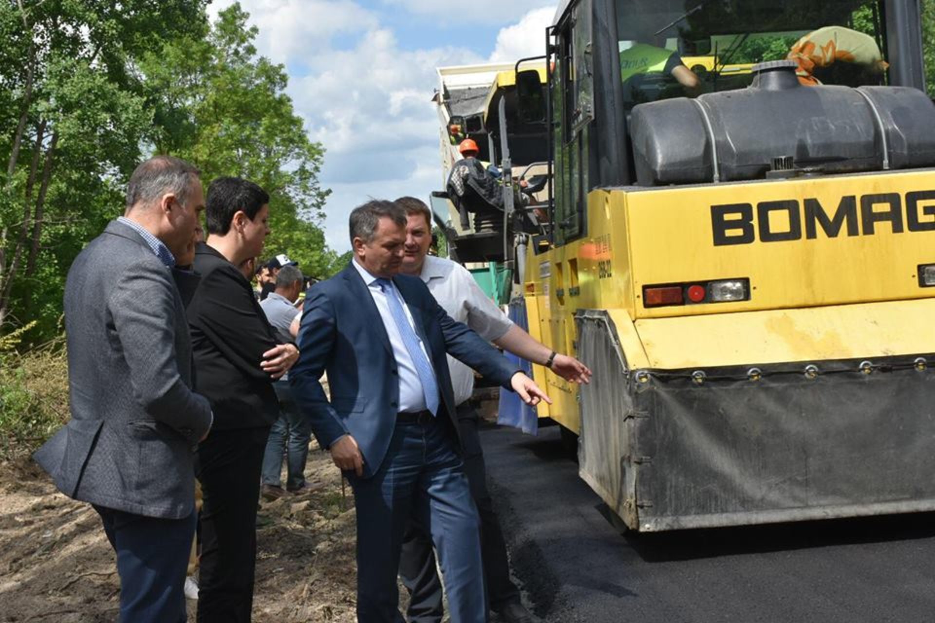 Ремонт траси Нижанковичі-Самбір-Дрогобич-Стрий