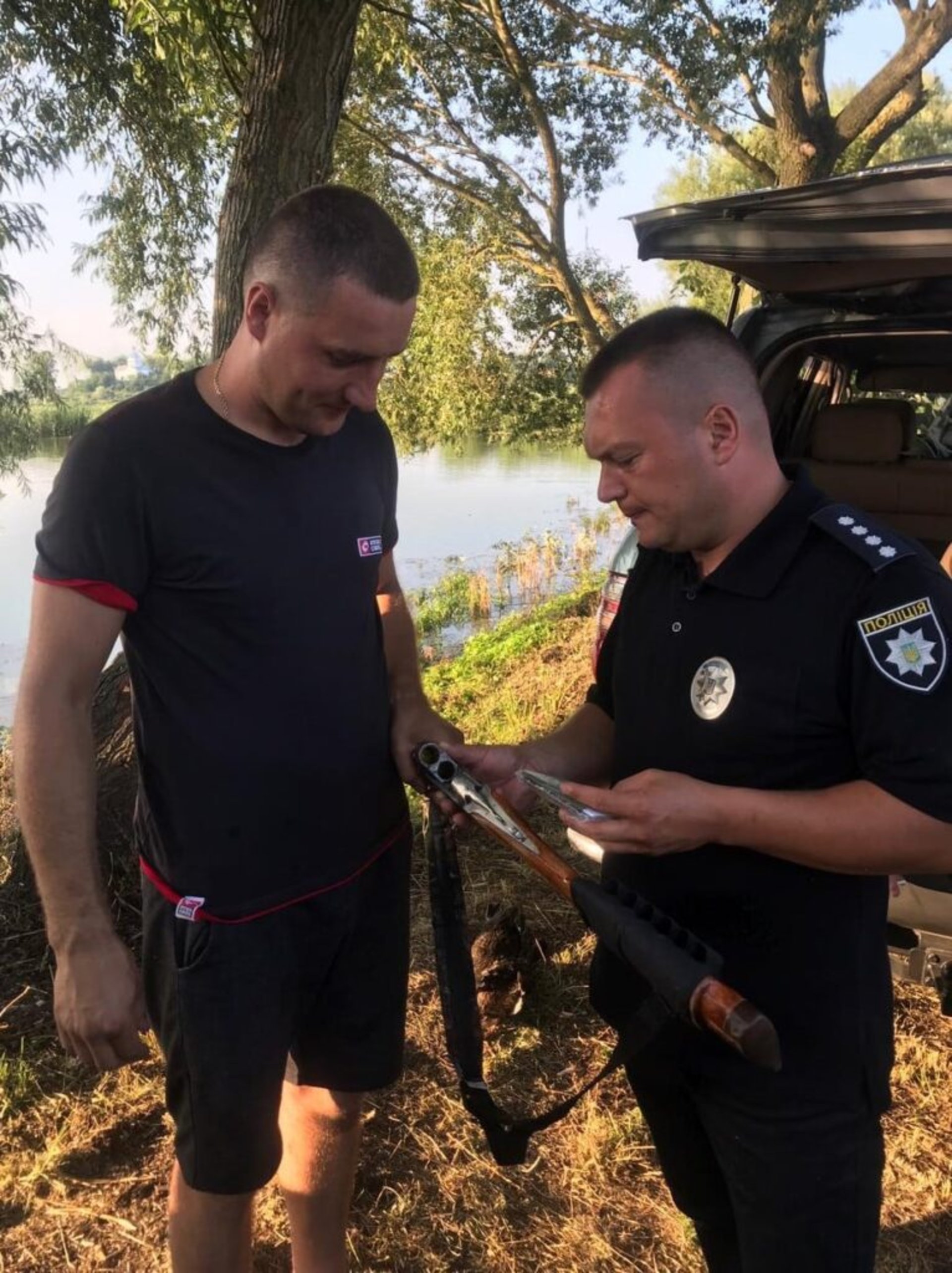 У Львівській області виявили 25 порушень правил полювання. Фото: Національна поліція