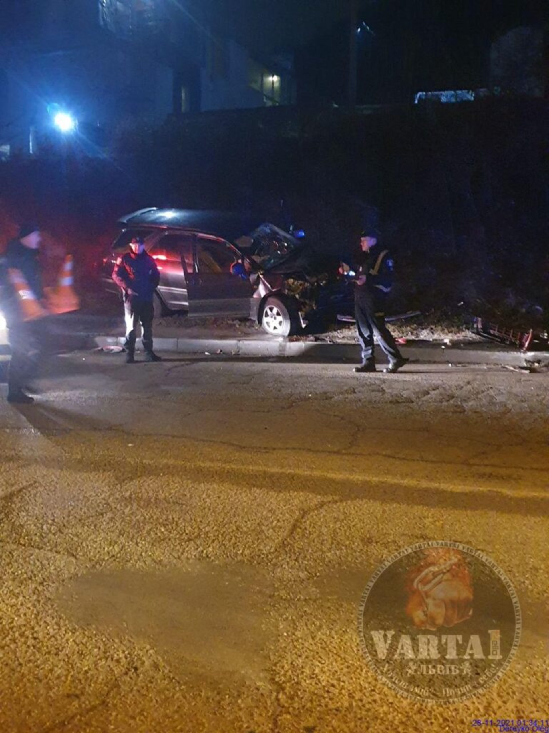 Аварія на вулиці Винниця, 2