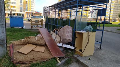 Смітники Сихова завалені будівельними та побутовими відходами (ФОТО)
