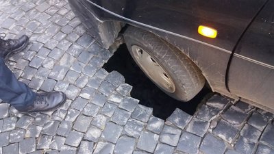 У Львові провалилася дорога