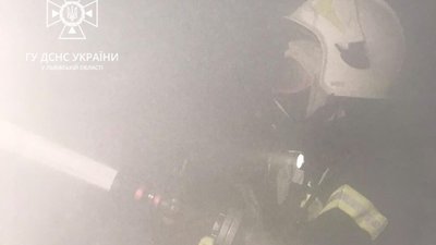 На Львівщині горів житловий будинок