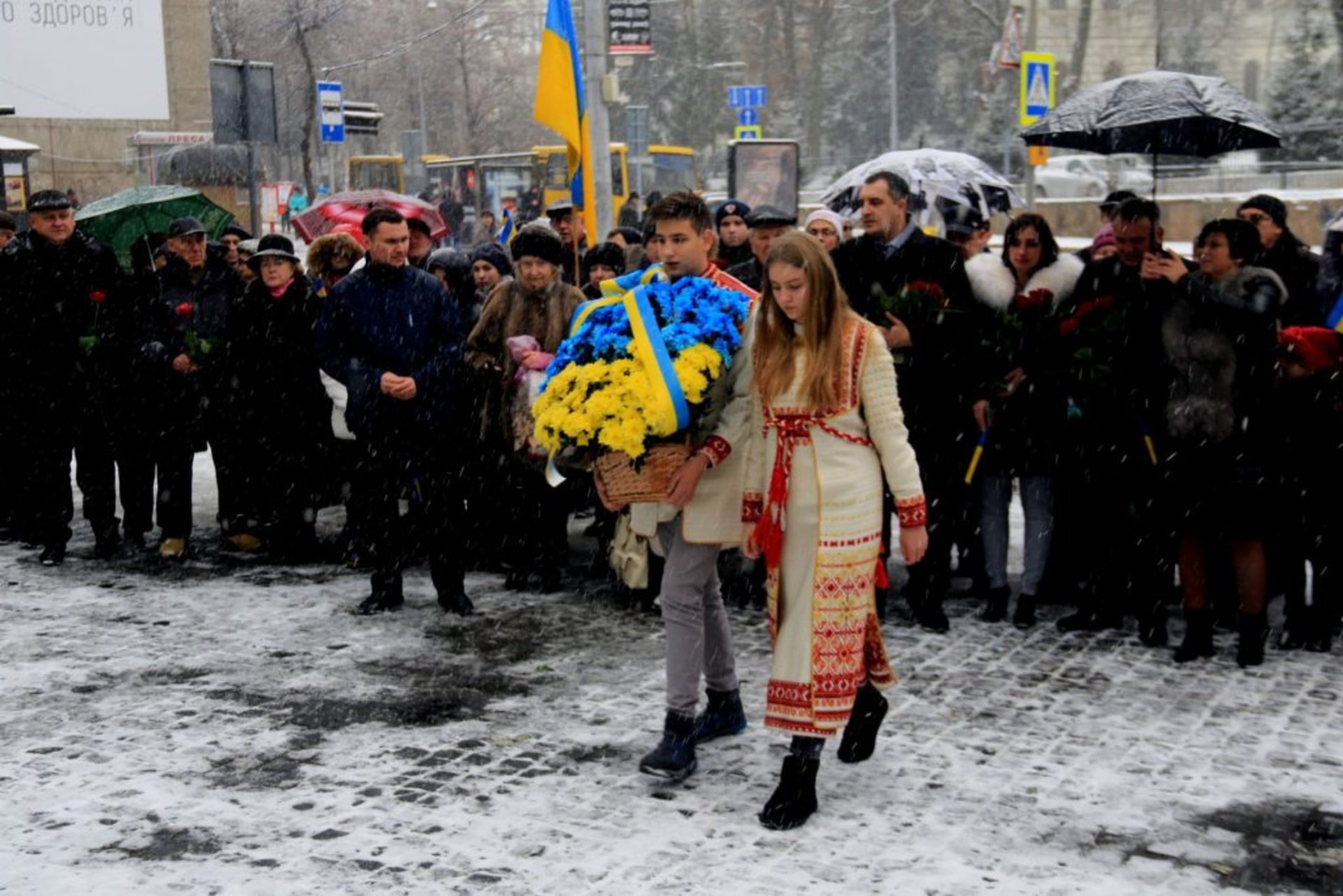Вшанування пам`яті Михайла Вербицького, Львів, 07.12.18