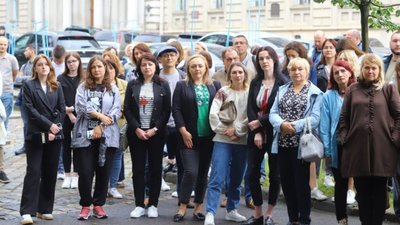 У центрі Львова відкрили інсталяцію