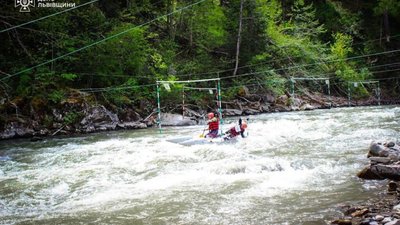 Рятувальники Львівщини – переможці Чемпіонату України з водного туризму