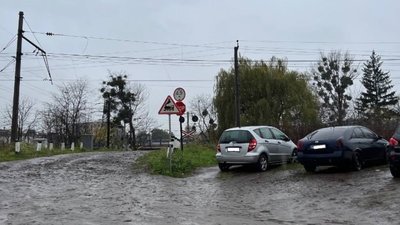 У Львові водії паркуються на болоті (ФОТО)