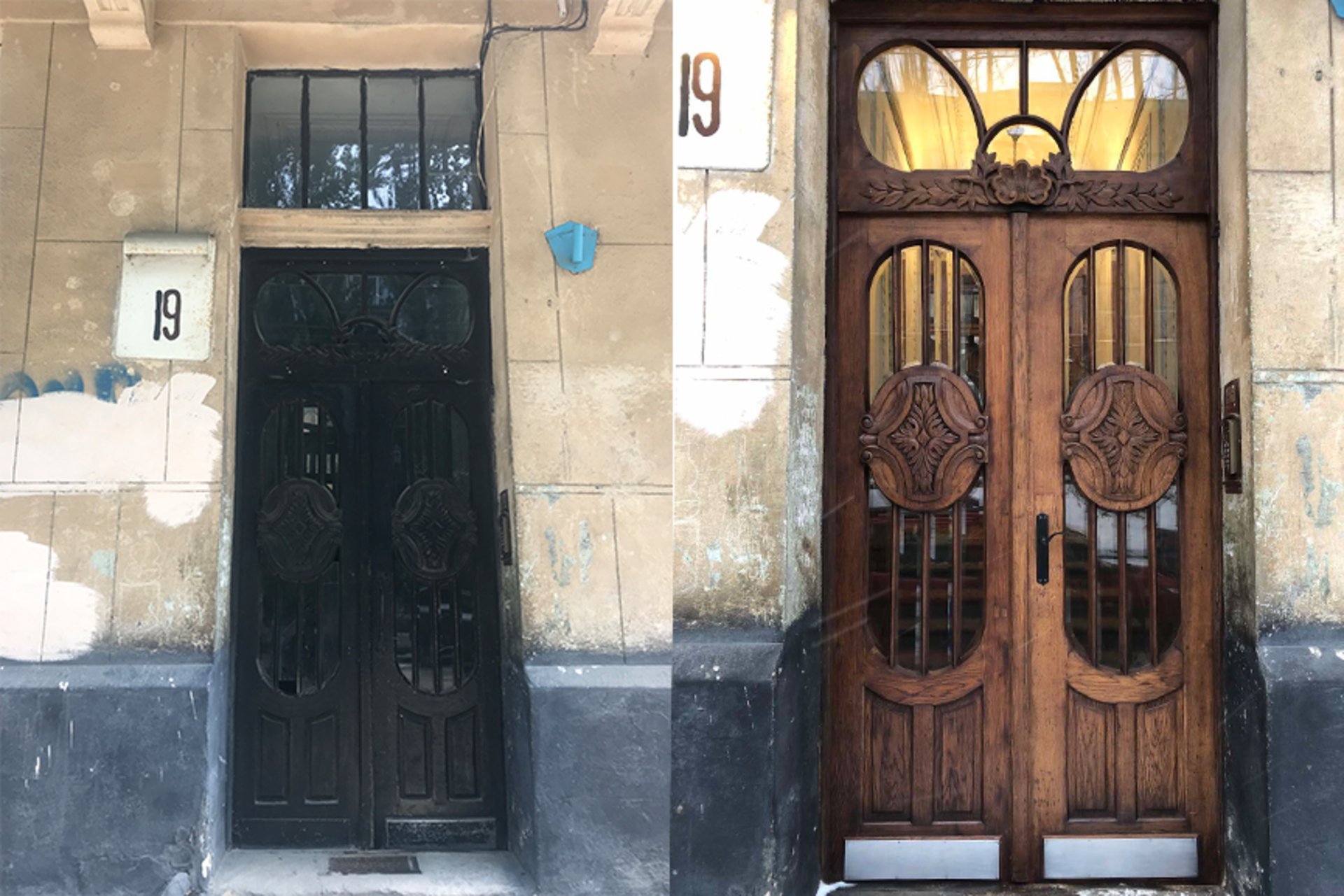 У Львові відновили вхідну браму на вулиці Карпінського