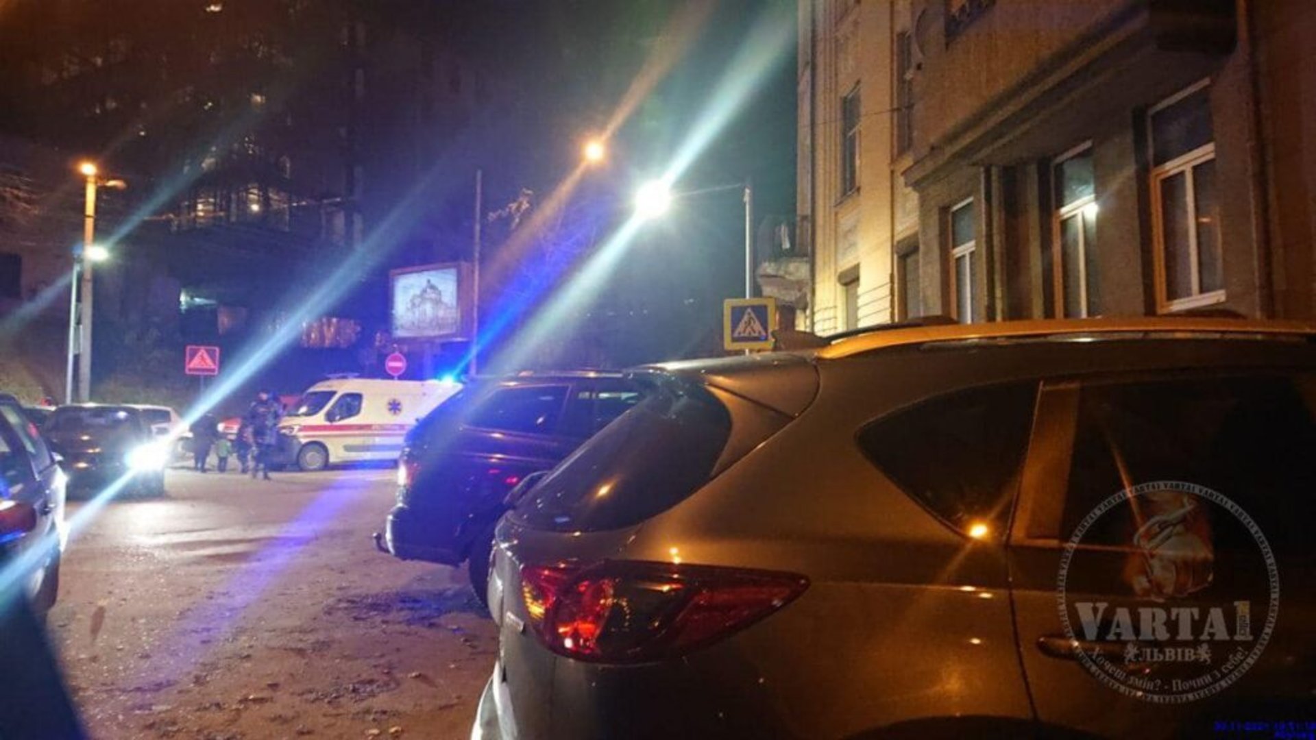У Львові через пожежу утворився транспортний колапс
