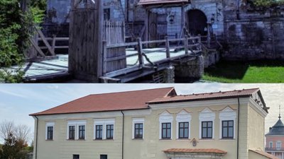 У Золочівському замку ліквідовано наслідки ракетного удару (ФОТО)