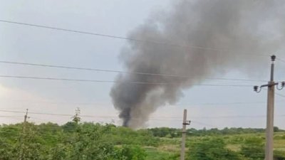 На Львівщині горить сміттєзвалище (ФОТО)
