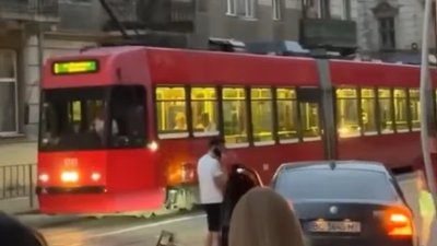 У Львові водійка втекла з місця аварії (ВІДЕО)