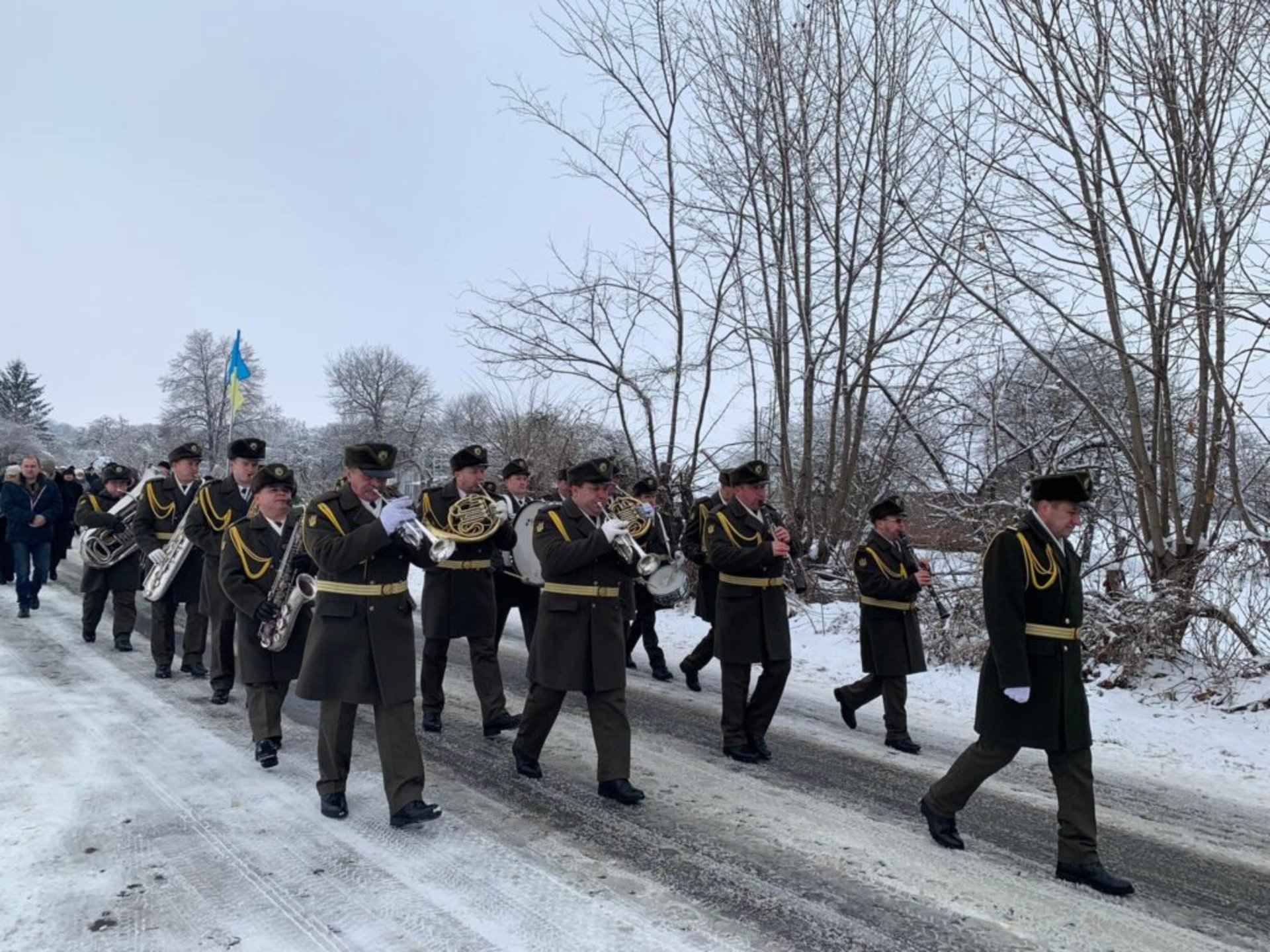 Львівщина провела в останню путь Героя України Руслана Нирова, фото Пустомитівська міська рада