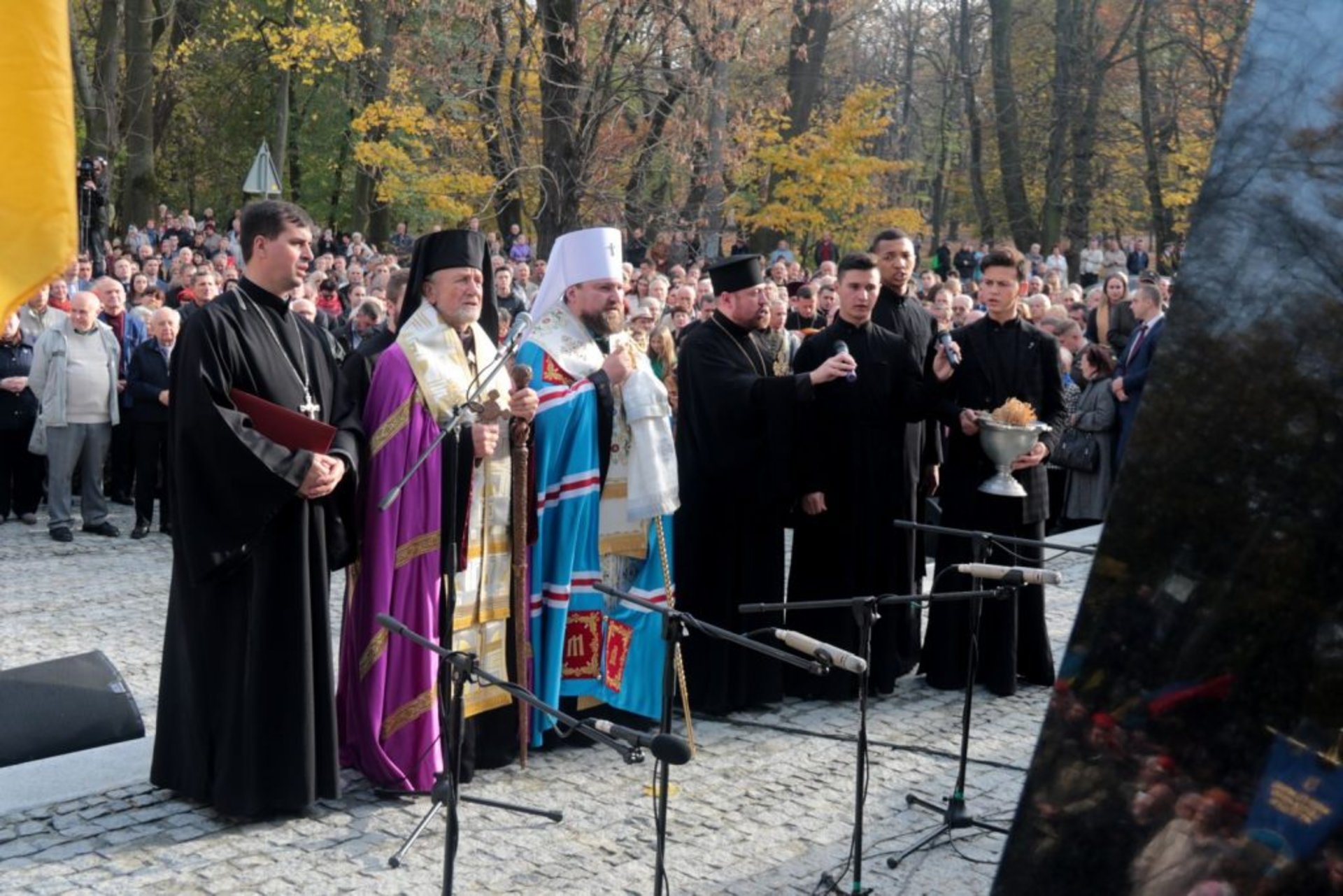 Відкриття пам’ятника героям ЗУНР та УГА у м. Львові