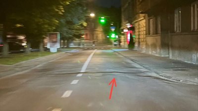 У Львові дорога перетворилась на гірки