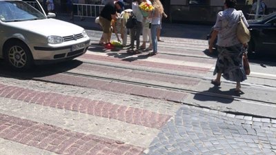 У Львові є пішохідний перехід, який не любить жінок (ФОТО)