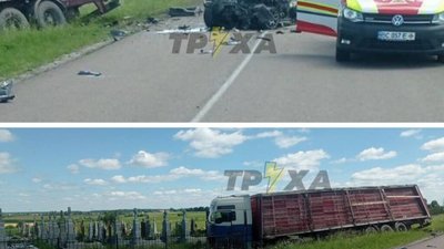На Львівщині у аварії повністю розтрощило автомобіль