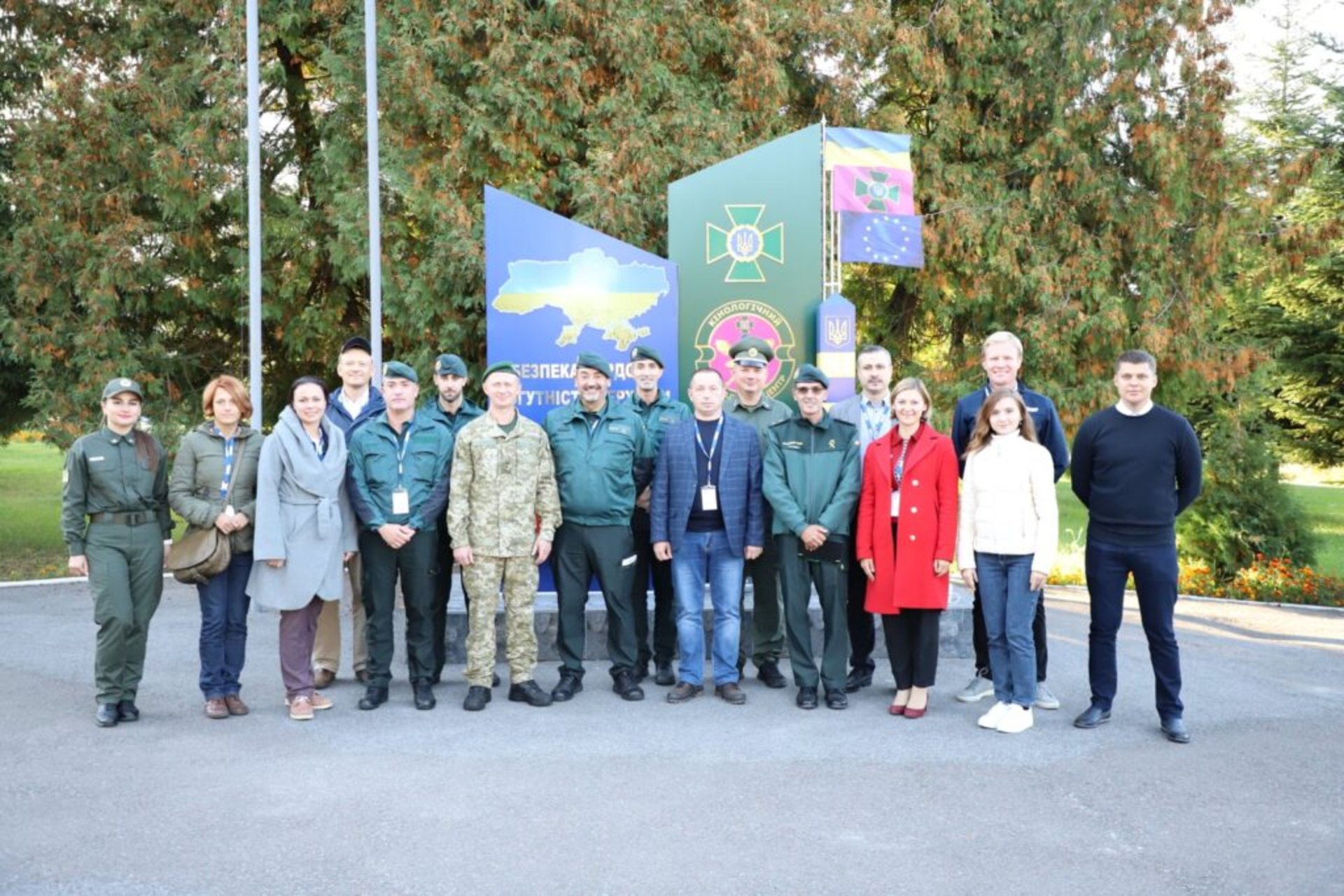 На Львівщині прикордонників відвідали представники цивільної гвардії Іспанії, фото ДПСУ