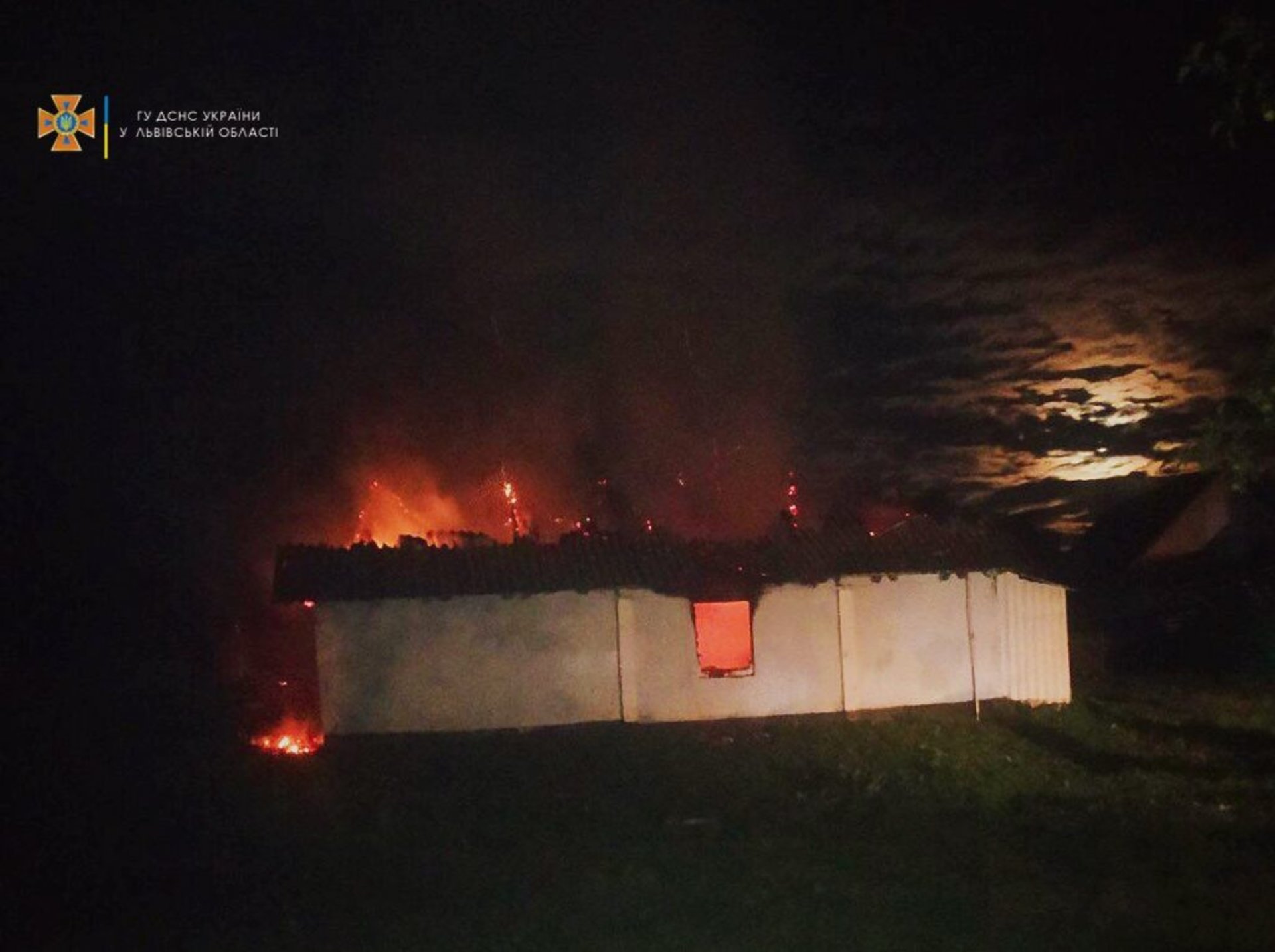 На Львівщині внаслідок пожежі в житловому будинку загинув чоловік