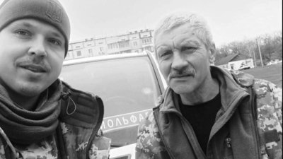 У Львові в один день поховали загиблих на війні зятя та тестя