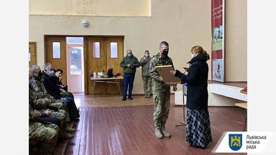 У Львові привітали військових з нагоди Дня десантно-штурмових військ