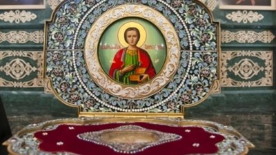 До Львова привезуть мощі  великомученика Пантелеймона Цілителя