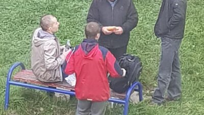 Як у Львові зранку споживають оковиту (ФОТО)