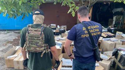 У Краматорську виявили гараж, повний «інтернаціональних» сигарет (ВІДЕО)