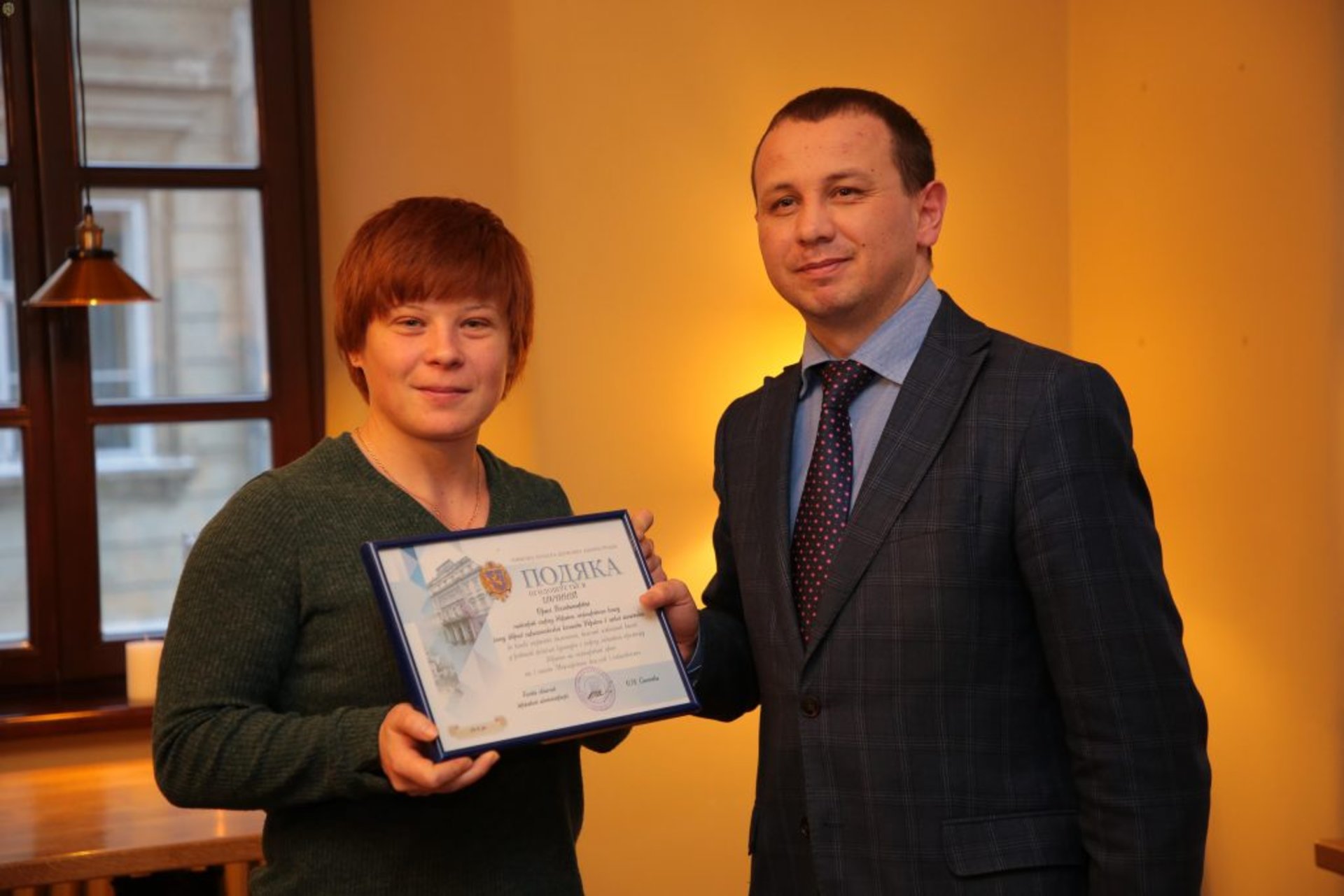 На Львівщині провідних спортсменів з інвалідністю відзначили нагородами. Фото: прес-служба ЛОДА.
