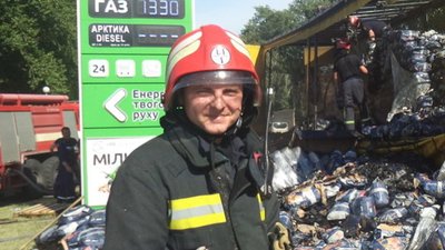 Масштабна пожежа біля Винник: вогонь охопив площу близько п‘яти тисяч квадратних метрів