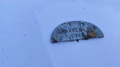 У Львові знайшли німецький ідентифікаційний жетон часів Другої світової війни (ВІДЕО)