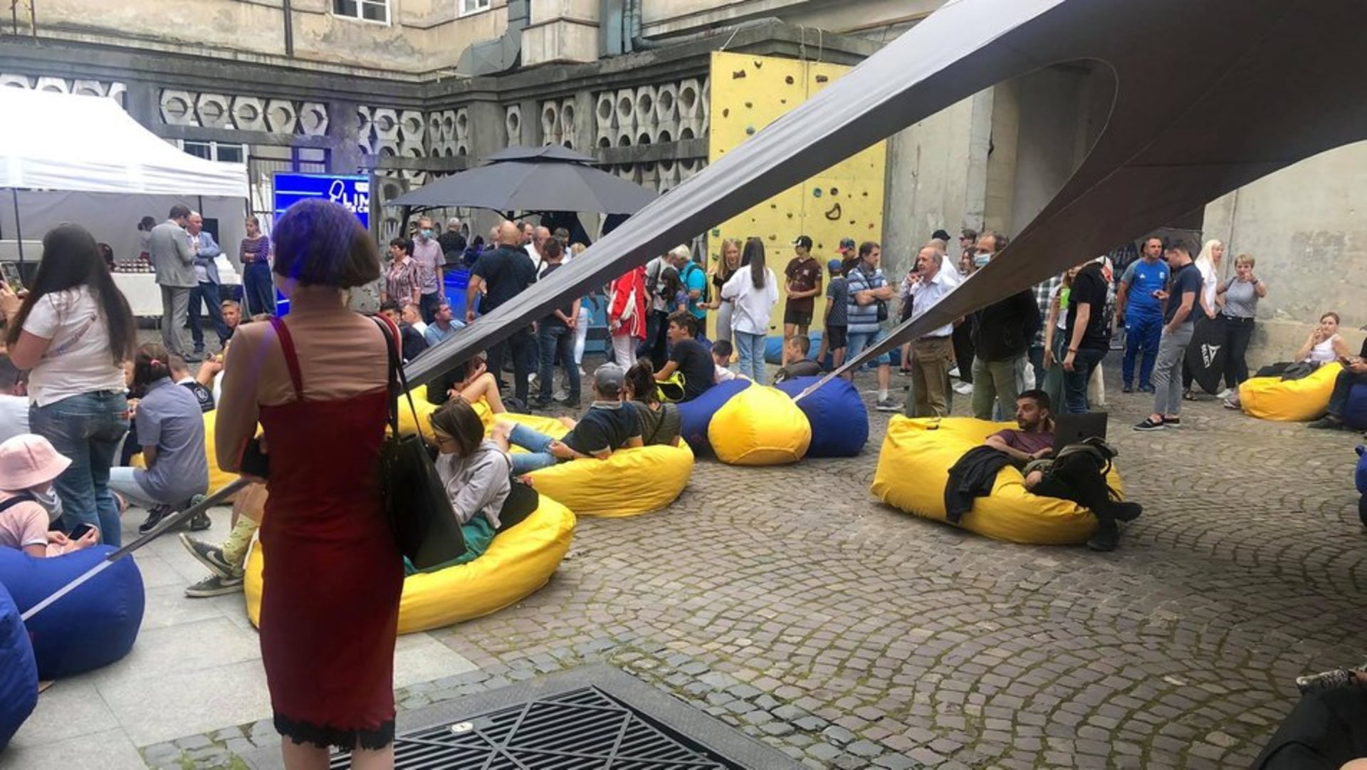 У Львові відкрили фан-зону "LvivOlympicSpace"
