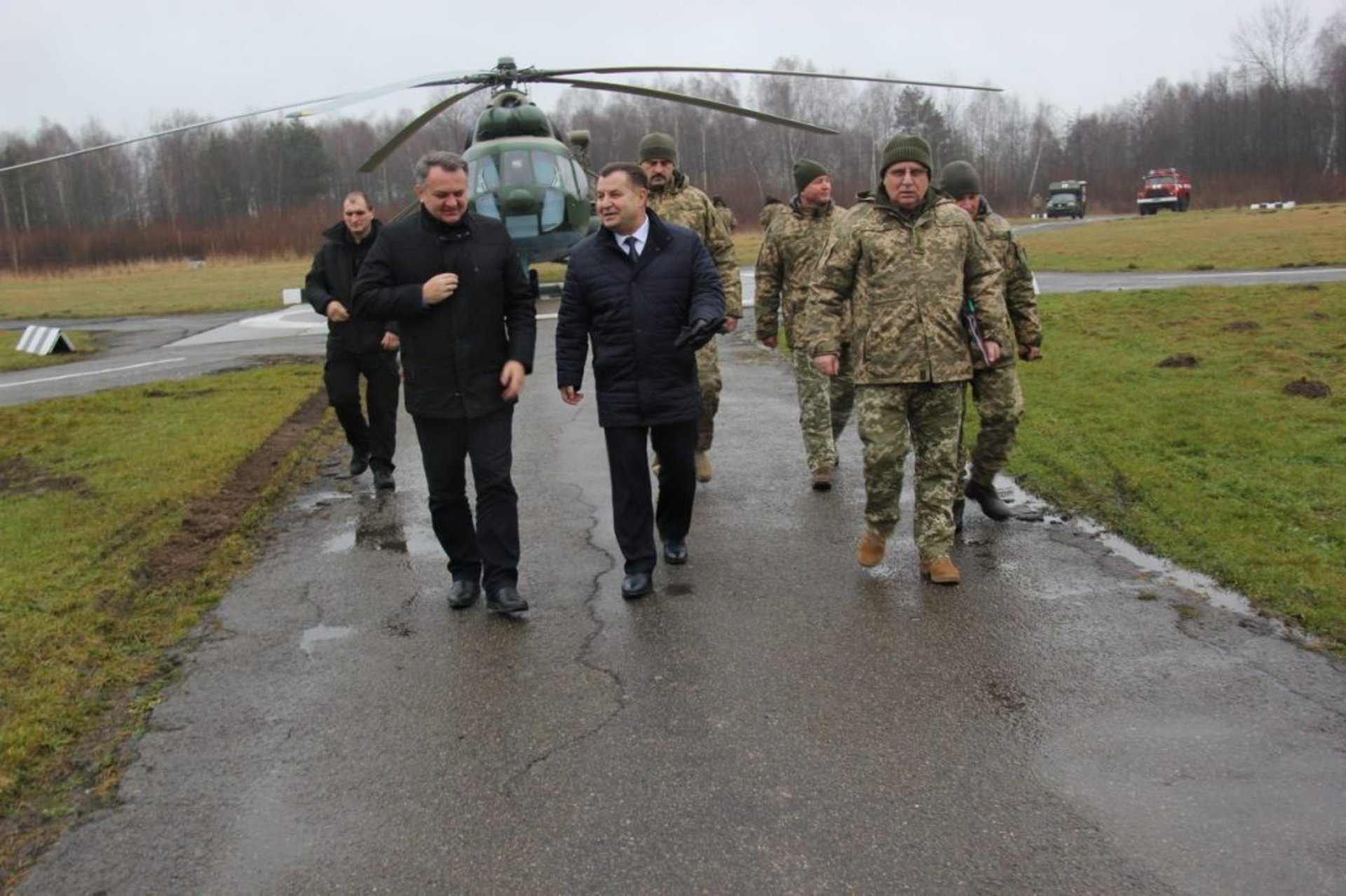 На Яворівському полігоні оглянули новозбудоване житло для військовослужбовців. Фото: Павло Ткачук