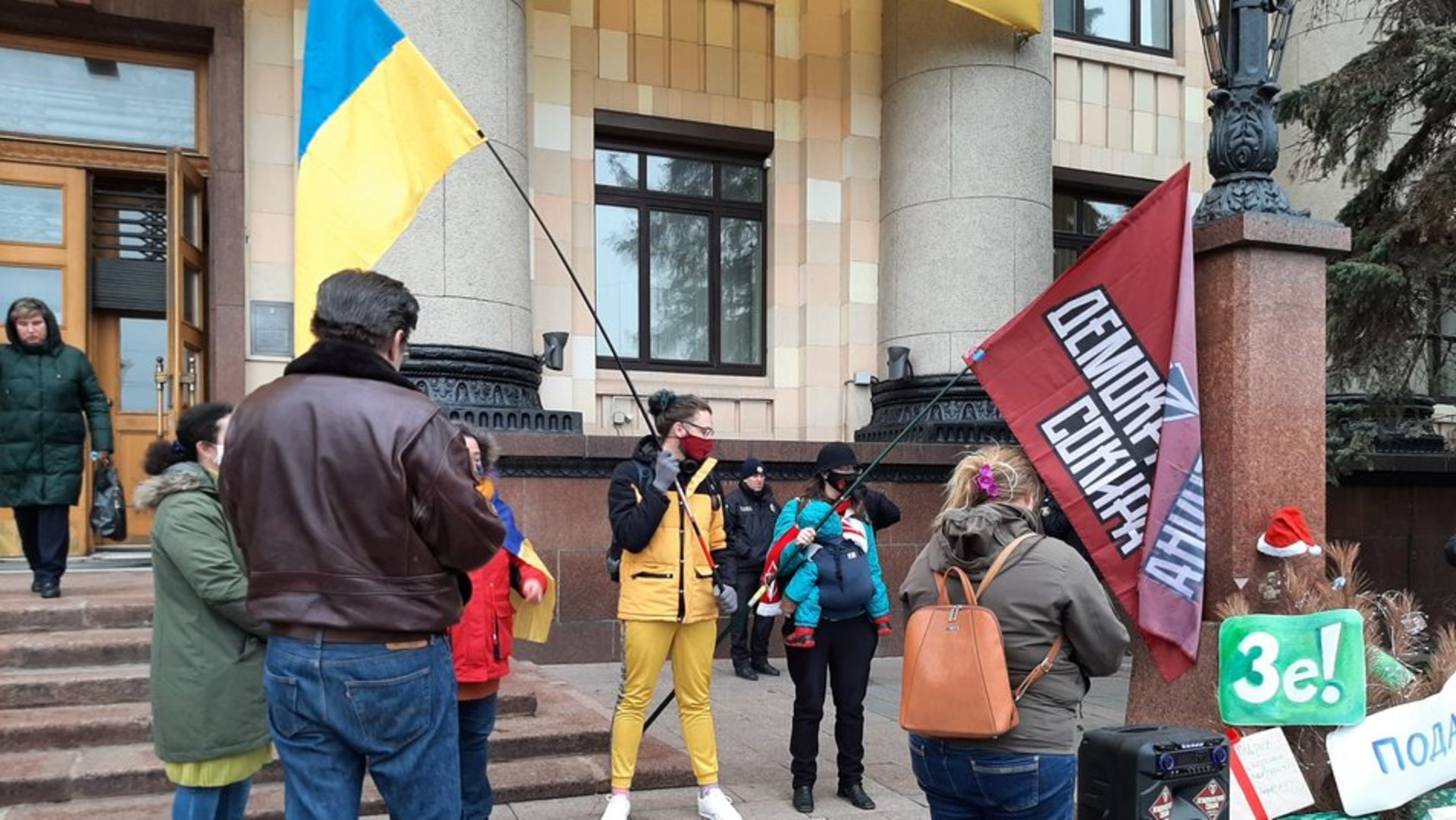 У Харкові пікетували Зеленського