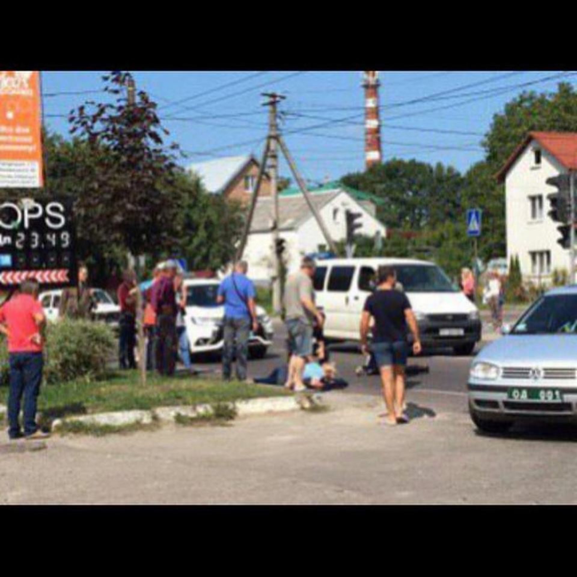 З'явились подробиці жахливої ДТП за участі автомобіля поліції у Львові. Фото: Вікторія Балицька.