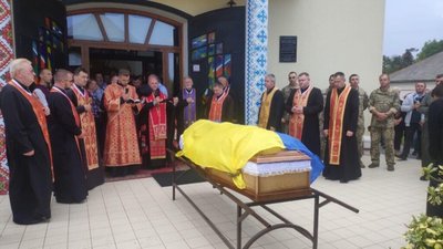 У Стрию відбулось прощання з Героєм Дмитром Форостиною (ФОТО)