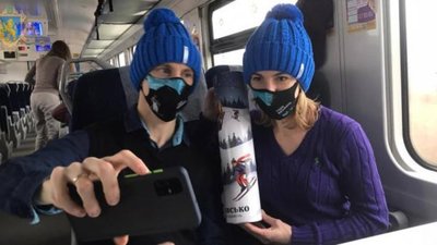 До Славського прибув промо-тур нового маршруту Інтерсіті+ із Києва (ФОТО)
