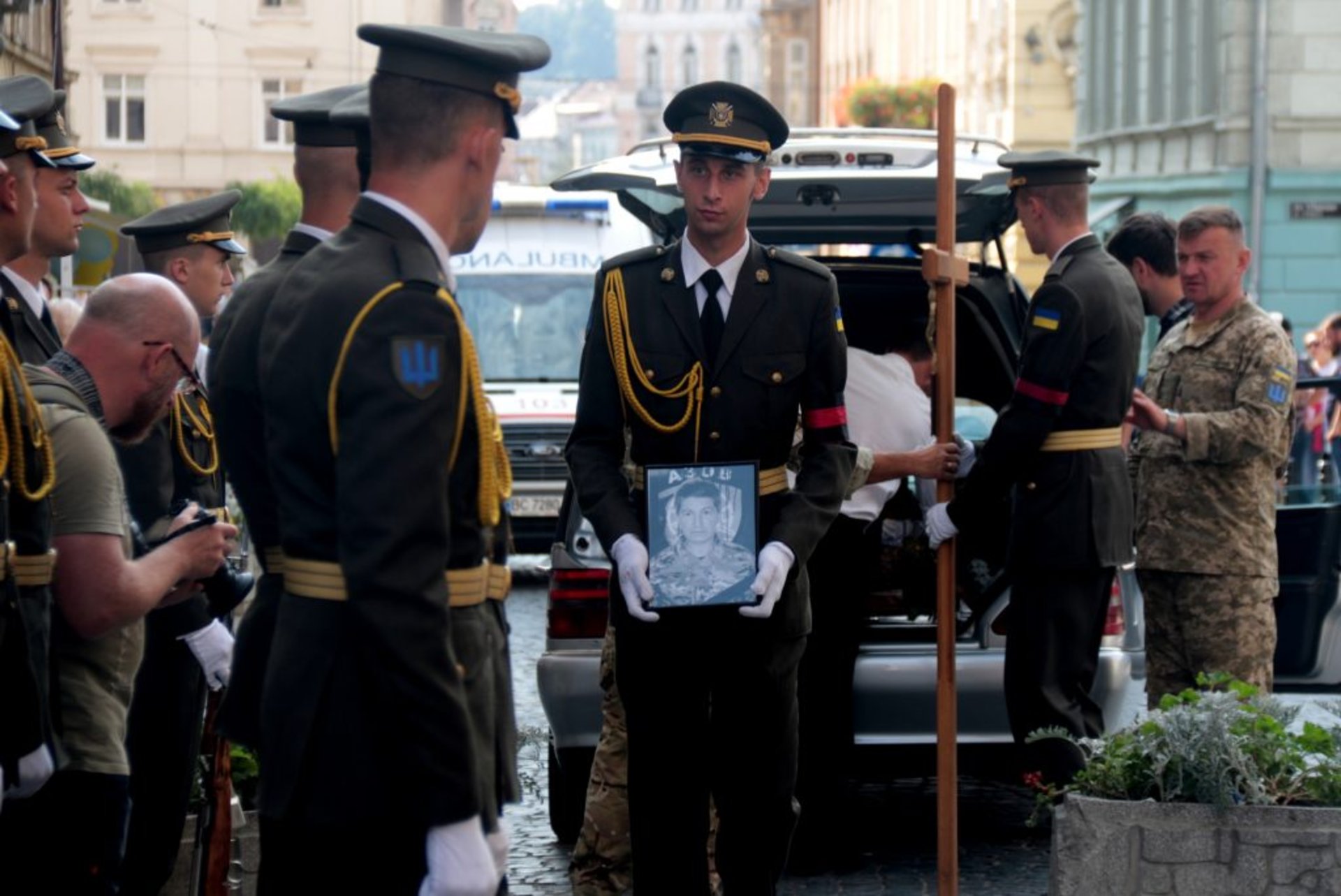 Прощання з Олегом Кремезом, Львів, 25.08.18