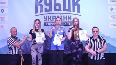 Бориславська спортсменка стала призеркою Кубка України з армрестлінгу