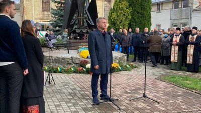 У Стрию відкрили пам’ятник Герою Небесної Сотні Юрію Дяковському (ФОТО)