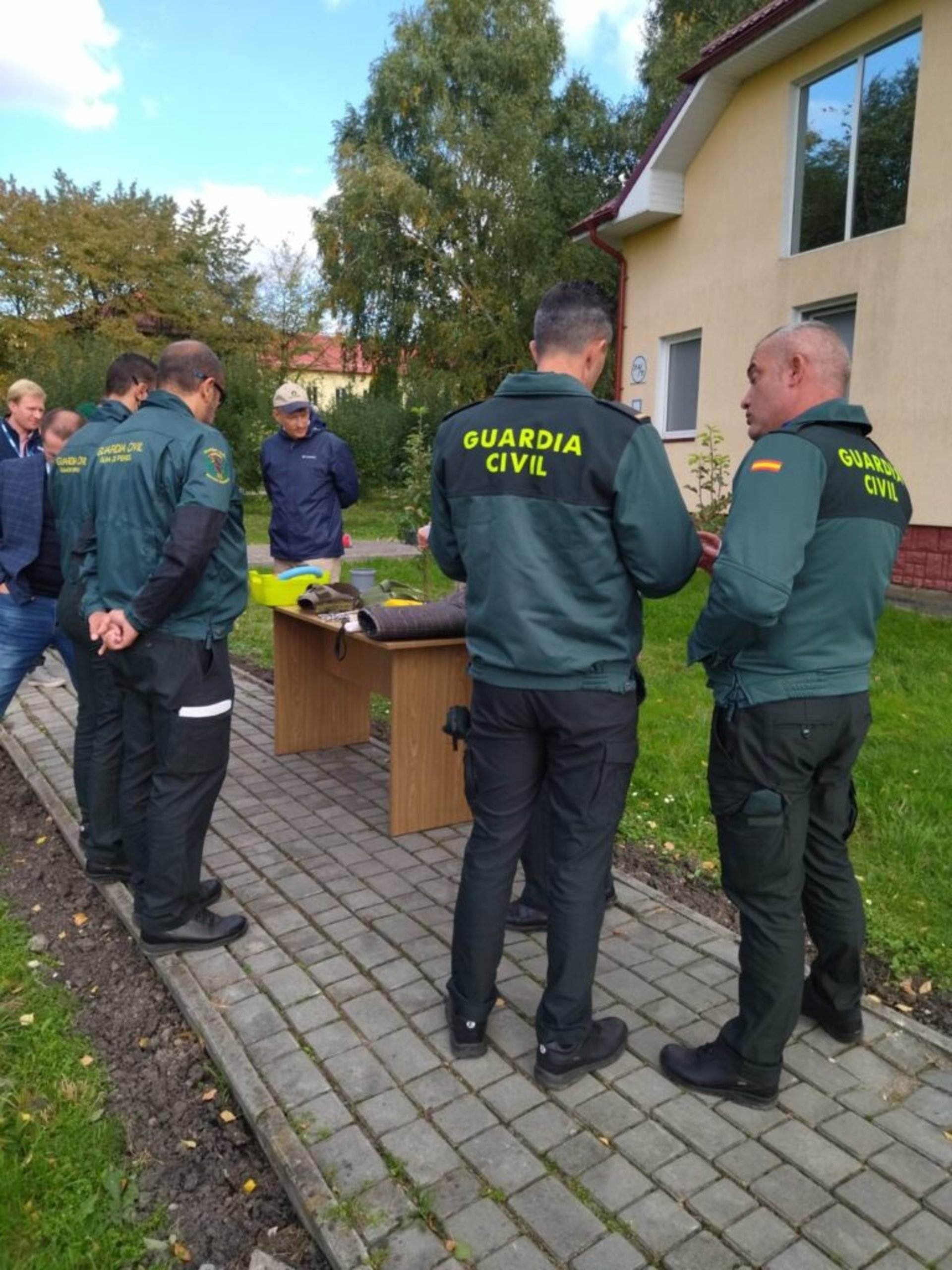 На Львівщині прикордонників відвідали представники цивільної гвардії Іспанії, фото ДПСУ
