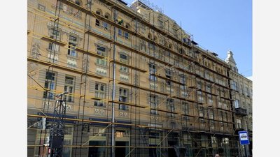 У Львові відкрили третій оновлений фасад будинку колишнього страхового товариства «Дністер»