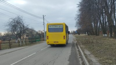 На Львівщині відсторонили від роботи водія маршрутки