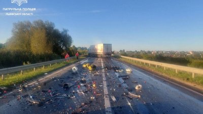У Львові на обʼїзній перекритий рух (ФОТО)