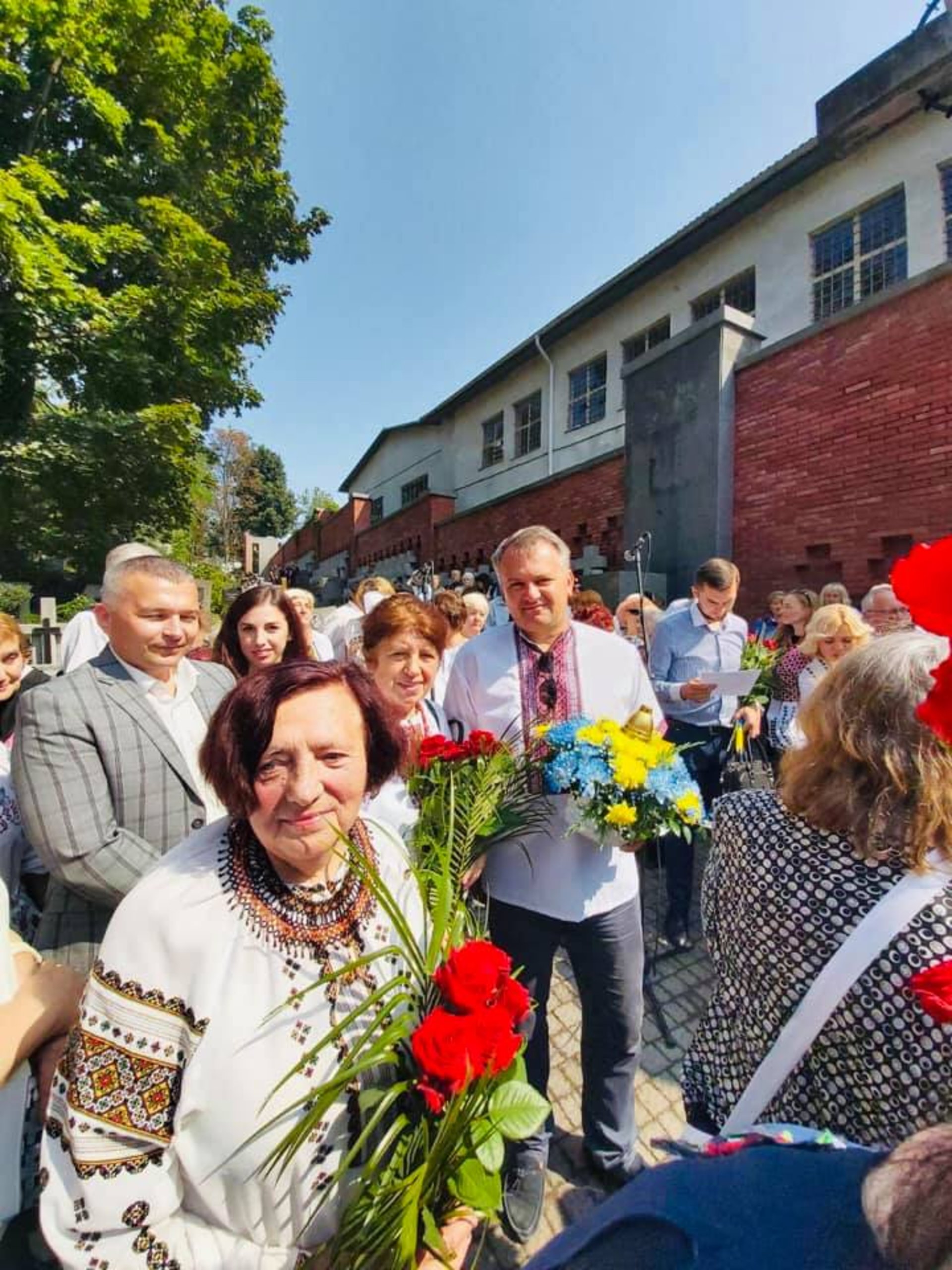 На Меморіалі жертв репресій комуністичного режиму відкрили та освятили «Дзвін Пам’яті». Фото Олег Синютка