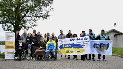 Для військових, які лікуються у Львові, організовують масштабні рибальські ігри