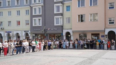 Дрогобицька громада зустріла полеглого захисника