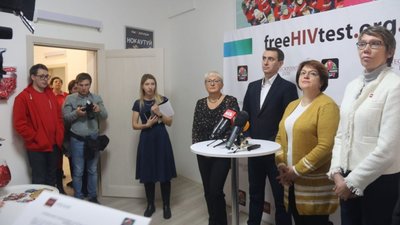 У Львові запрацював пункт швидкого тестування на ВІЛ “AHF Checkpoint Lviv” (ФОТО)